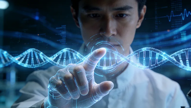 BRCA基因修复DNA损伤示意图