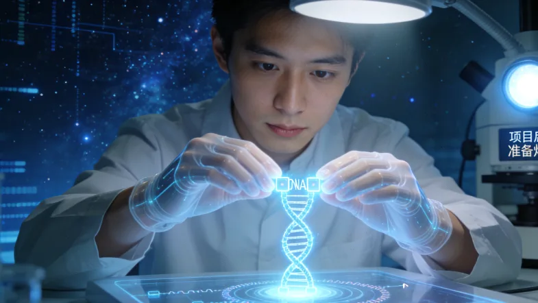 基因检测报告关键部分示例图