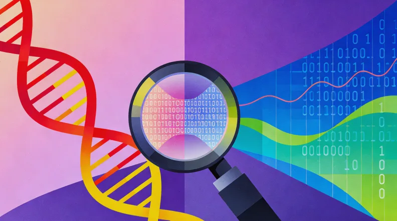 高通量测序实验室内部工作场景