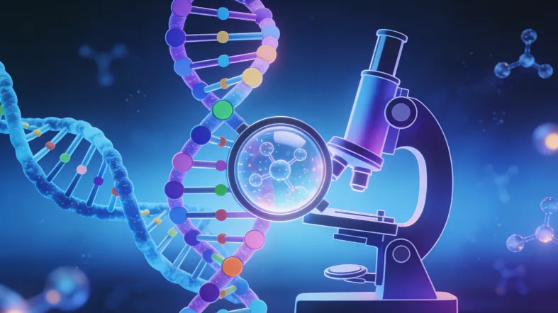 基因检测报告关键部分示意图