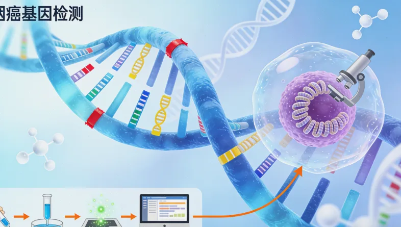 基因检测报告示例关键部分标注