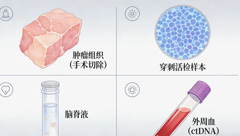 胃癌组织样本处理流程示意图