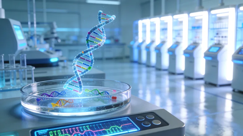 基因融合驱动肿瘤生长示意图