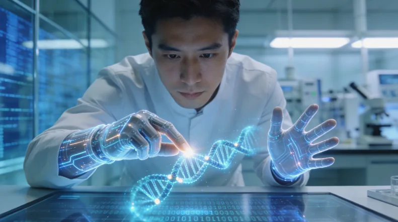 基因检测报告关键指标示意图