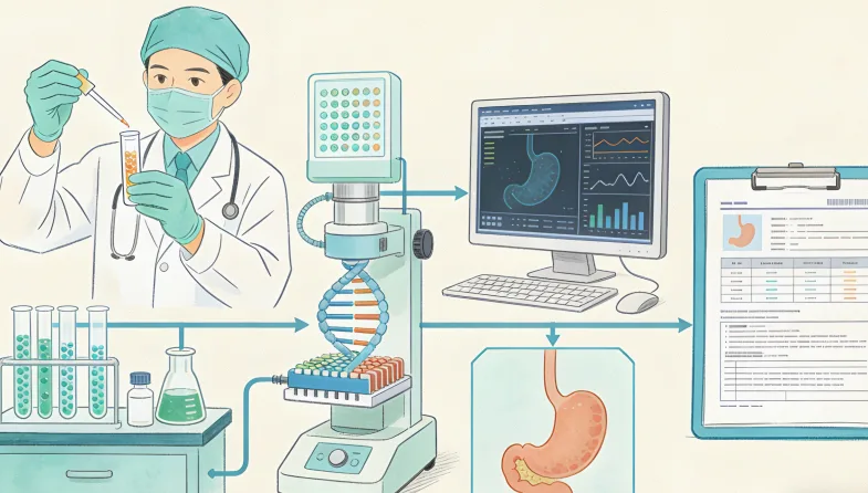 伴随诊断报告样本关键部分展示