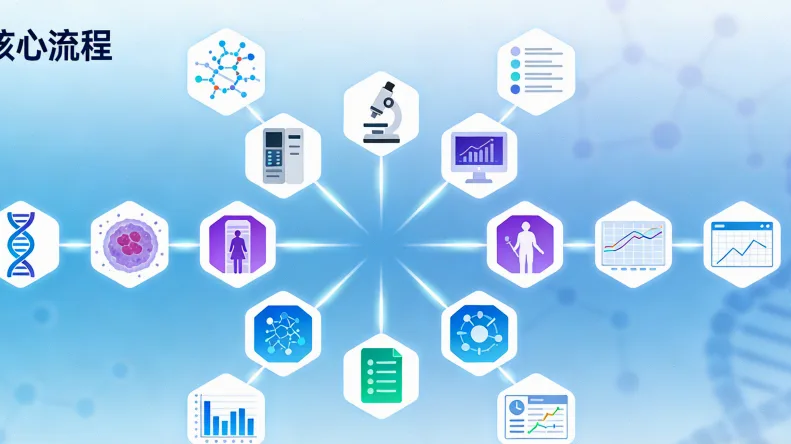 胃癌免疫检测报告示例局部图