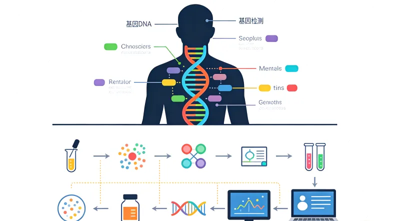 规范的基因检测实验室场景
