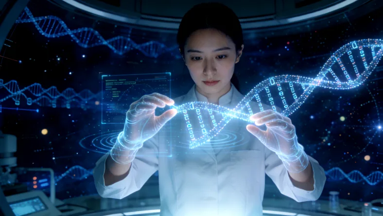 基因检测报告首页示例图