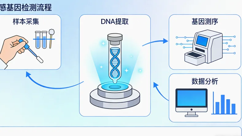 基因检测报告样本示意图