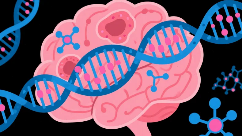 肺癌病理切片显微镜下观
