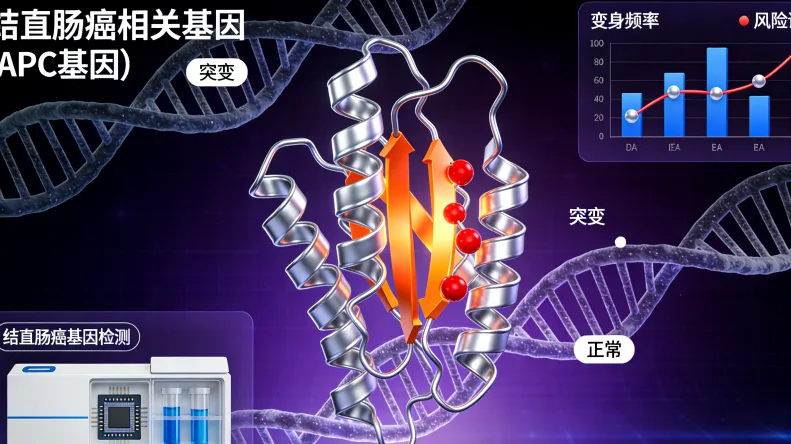 EGFR基因突变示意图