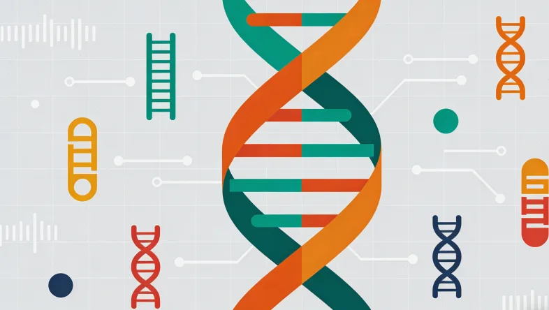 基因检测实验室工作场景