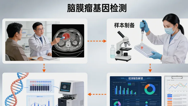 组织活检与液体活检流程对比图