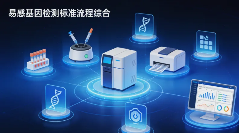 基因检测实验室内部工作环境