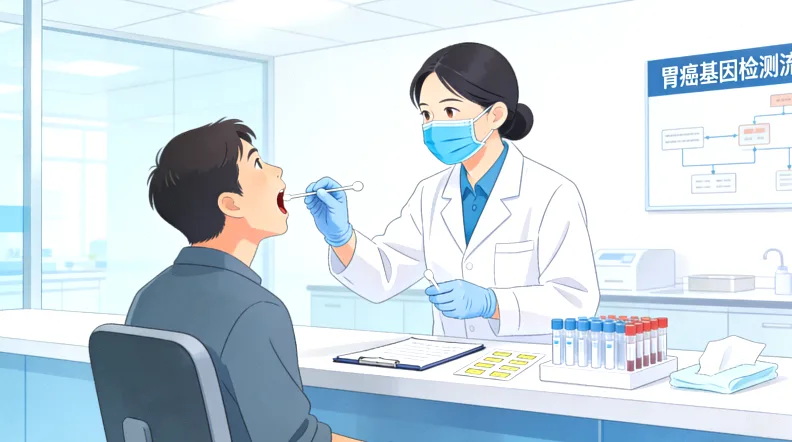 基因检测报告关键部分示例标注