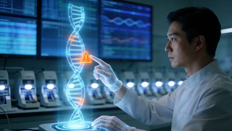 基因检测报告首页示意图