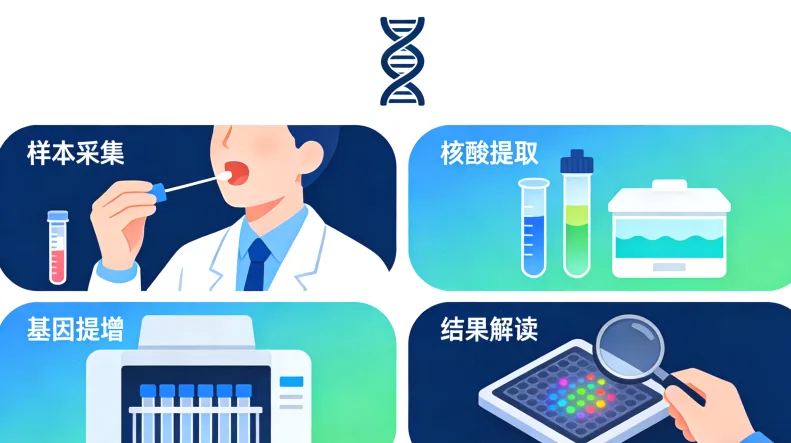 乳腺癌病理切片与基因图谱对比示意