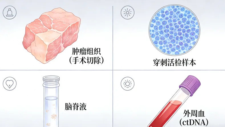 EGFR靶向治疗与T790M耐药示意图