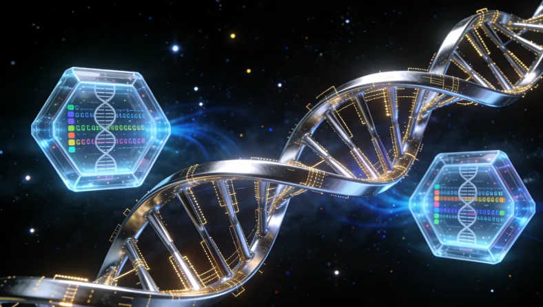 基因检测报告关键信息区域标注图