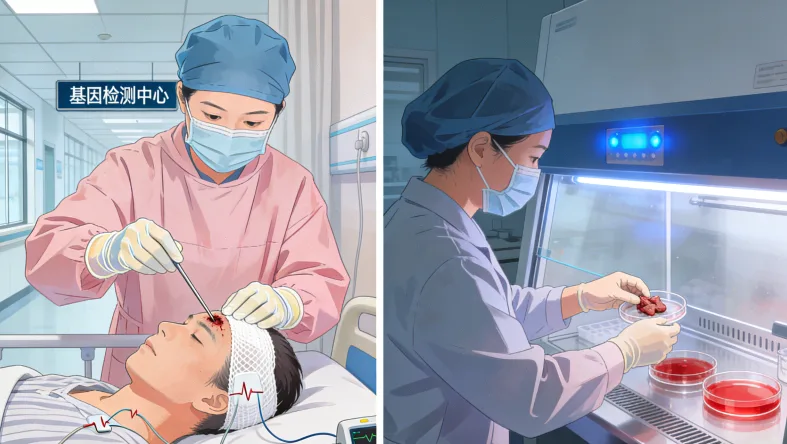 MET基因检测报告关键指标示意图