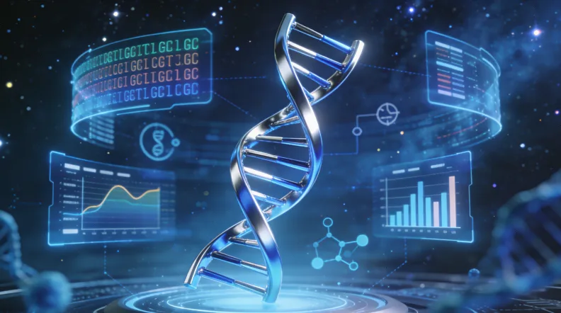 基因检测报告关键信息标注图
