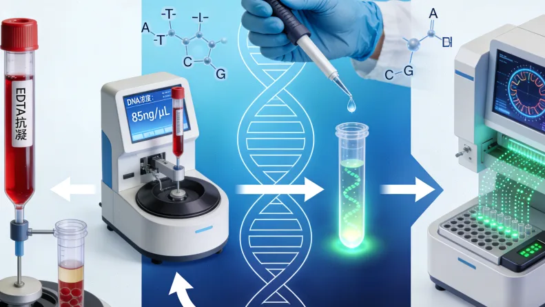 基因检测实验室内部工作环境