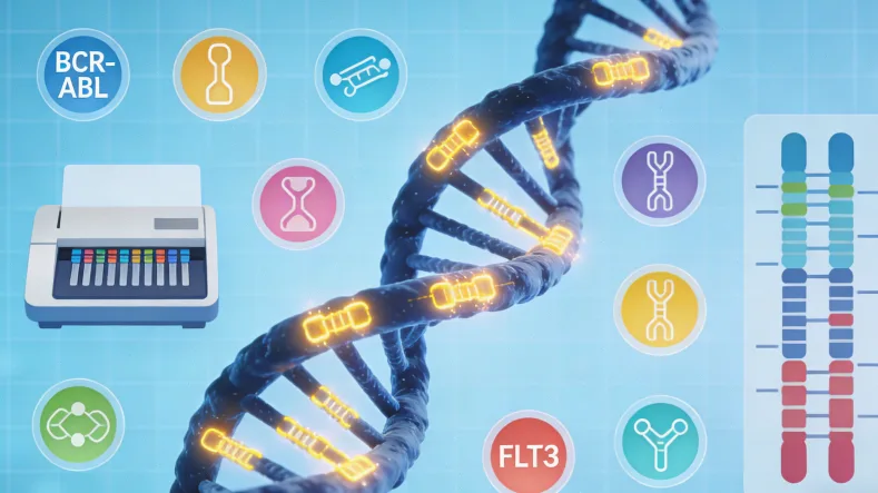 胃癌靶向治疗基因检测流程示意图