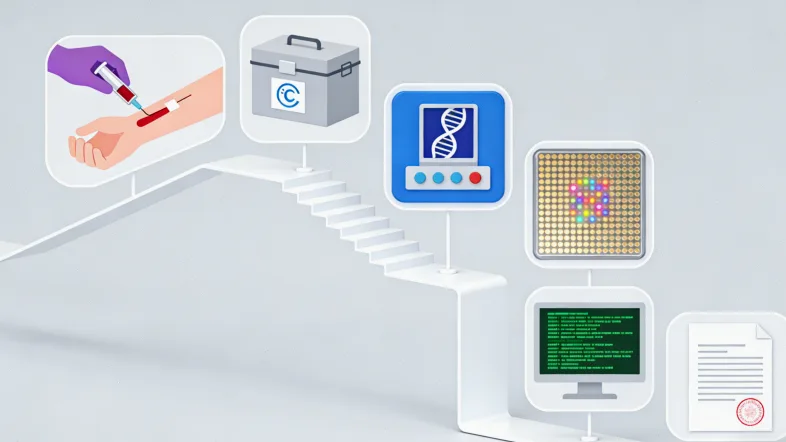 HER2检测报告关键指标示例图