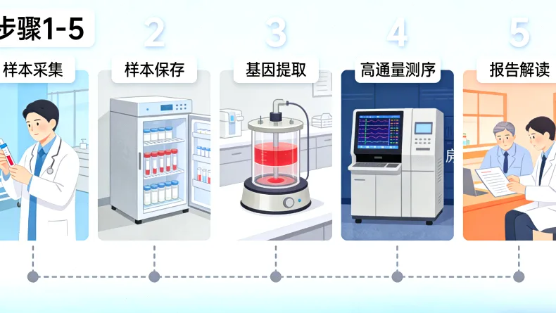 结直肠癌相关核心基因图谱