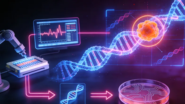 基因检测报告关键信息区域标注