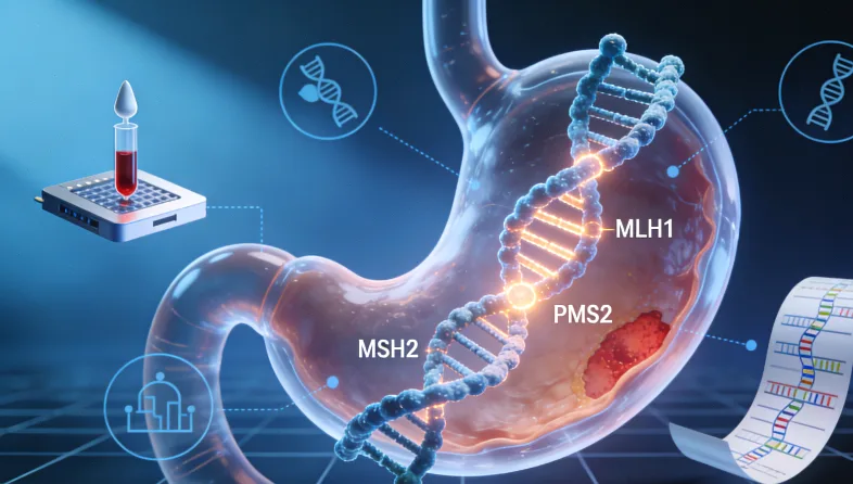 基因检测实验室内部工作环境示意