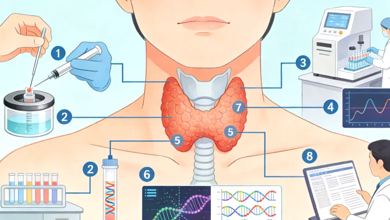 胃癌靶向治疗相关基因示意图