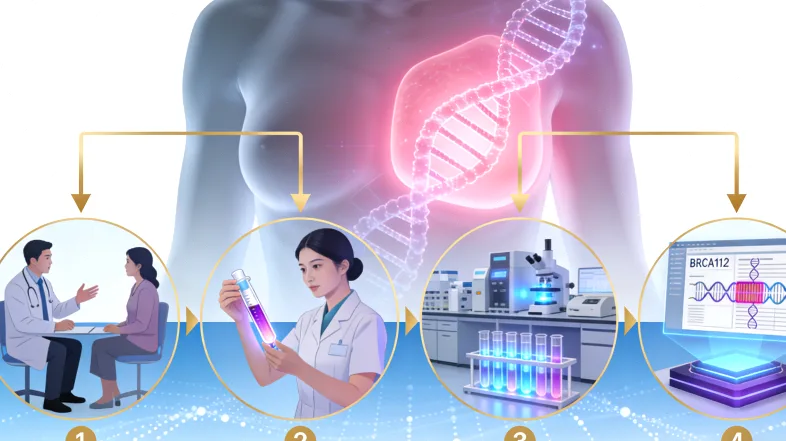 EGFR基因T790M突变示意图