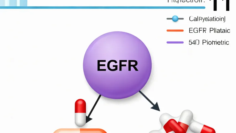 EGFR基因突变示意图