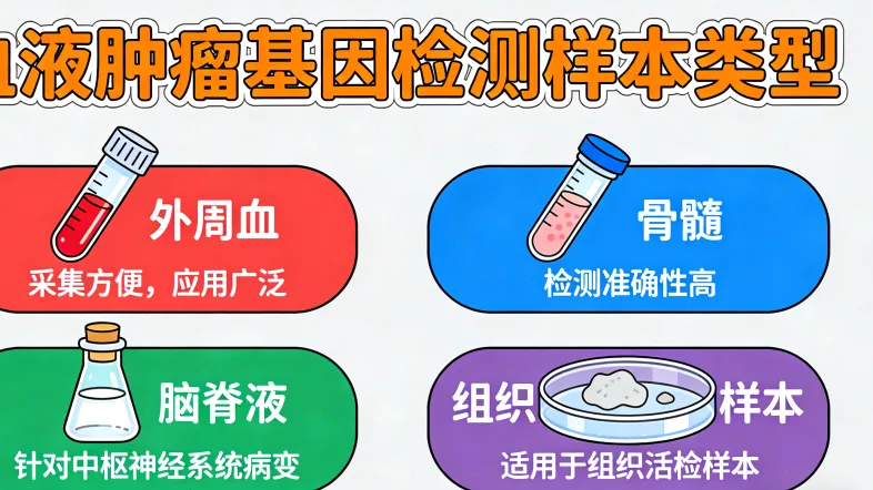 组织活检与液体活检流程对比图