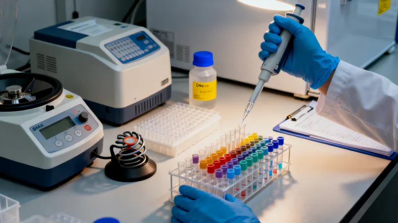 PD-L1检测的免疫组化染色示意