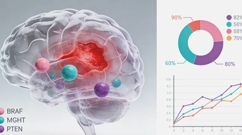 乳腺癌肿瘤组织切片病理图