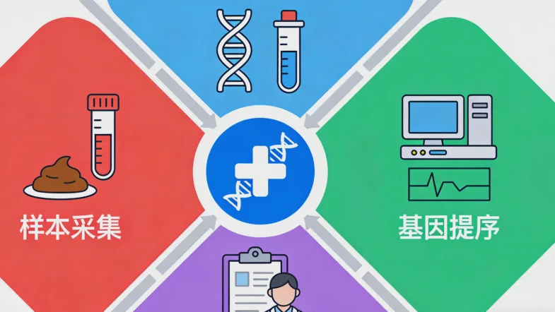 基因检测实验室内部工作环境