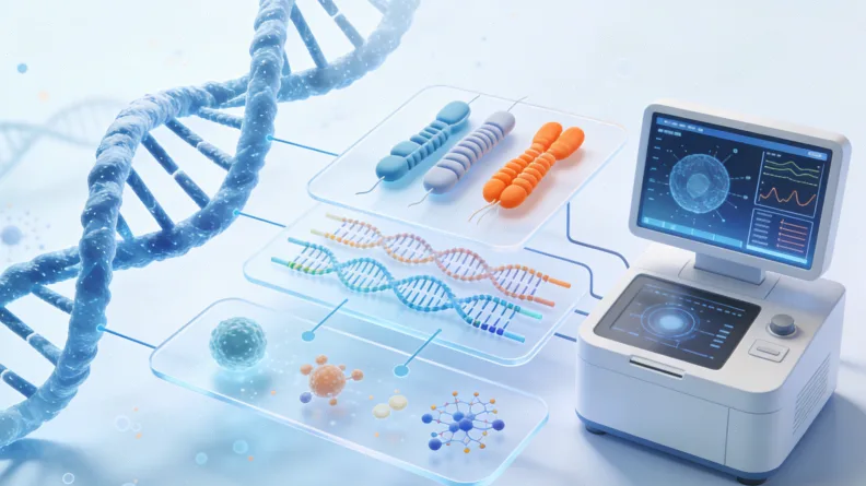 基因测序数据可视化分析图