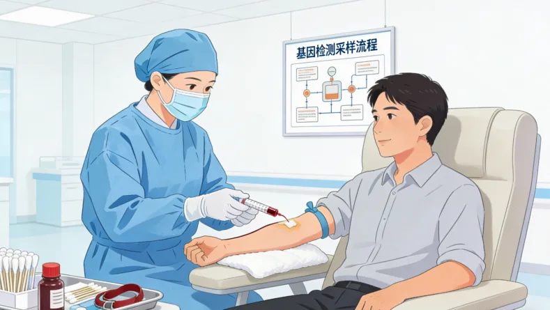 肿瘤组织样本采集过程图示