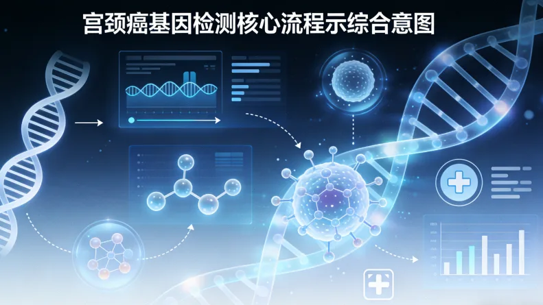 二代测序（NGS）技术流程简图