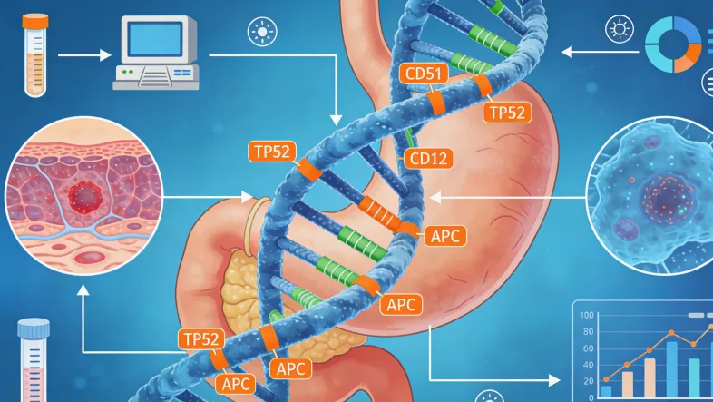 基因检测报告核心部分示例