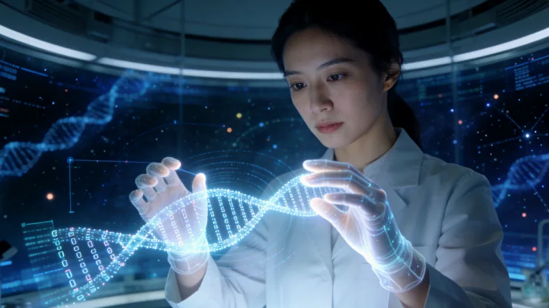 基因检测原理比喻示意图:电路图与开关