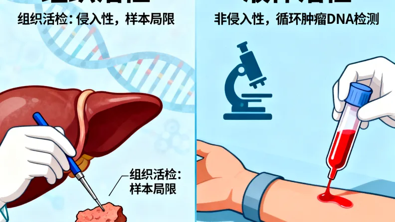 基因检测辅助化疗决策示意图