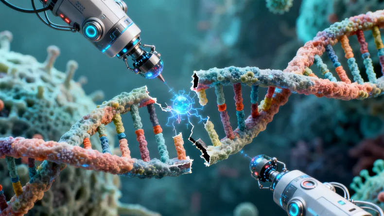 BRAF V600E突变示意图：故障的加速开关