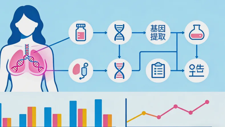 基因检测报告关键部分标注示例