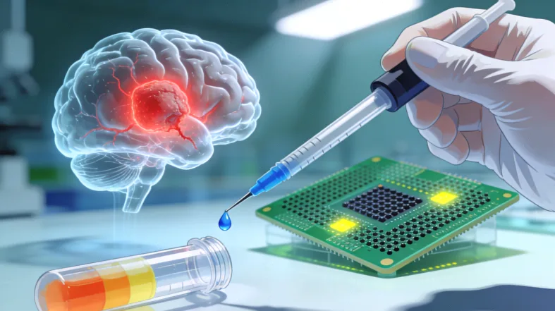 肠癌基因检测核心流程示意图