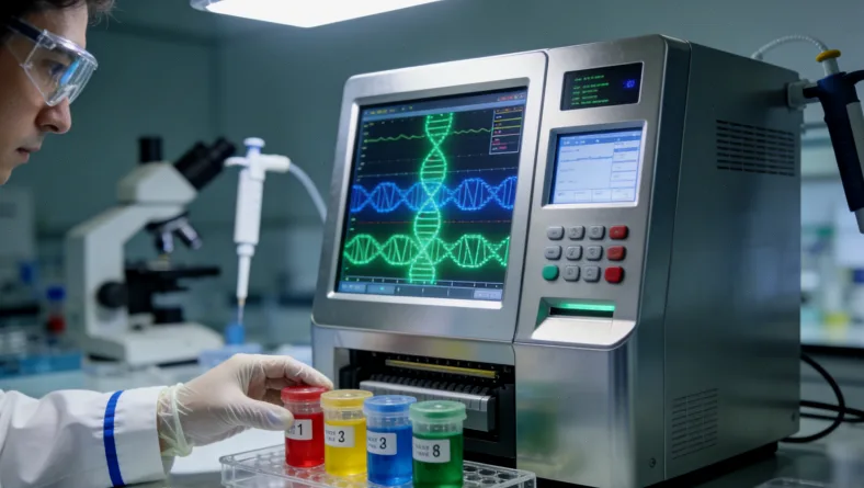 甲状腺结节细针穿刺活检示意图