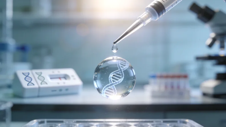 食管癌基因检测流程示意图