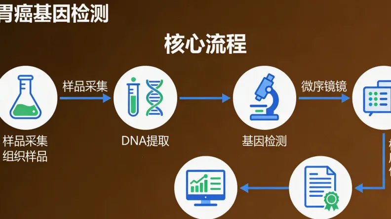 BRCA基因检测报告关键部分示例